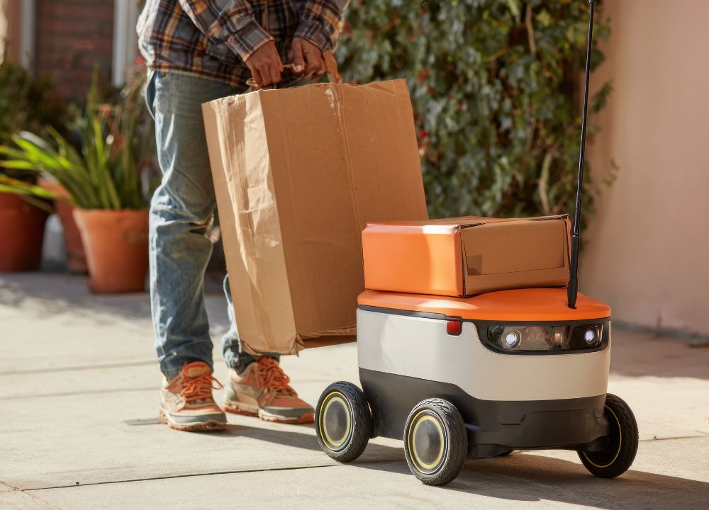Robot tự phục vụ cũng là một trong những ứng dụng nổi bật của Marketing 5.0