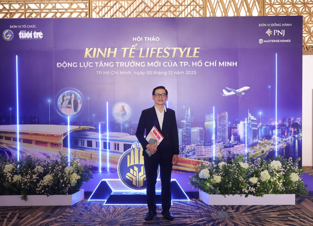 Hội thảo "Kinh tế Lifestyle - Động lực tăng trưởng mới của TP.HCM" diễn ra ngày 05/12/2025
