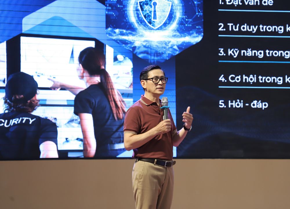 Tư duy - kỹ năng - cơ hội là ba trục nội dung chính được thảo luận xuyên suốt chương trình